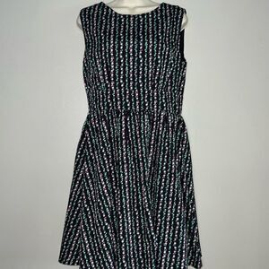 Fever London floral fit and flare sleeveless dress size 8